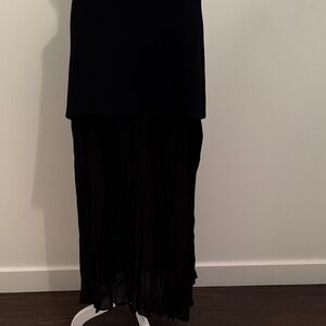 Zara long combination skirt